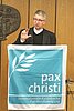 Der Mainzer Bischof Peter Kohlgraf ist seit 2019 Präsident der deutschen Sektion von Pax Christi.