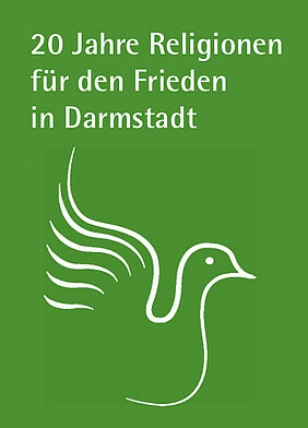 Flyer 20 Jahre Religionen für den Frieden in Darmstadt